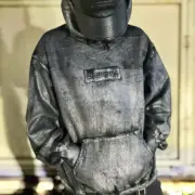 【預售】SUP x MM6 24SS 聯名款 Box logo Hoodie bogo 刷漆工藝鋁箔帽T帽踢連帽衛衣