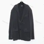 巴黎 BLC 21FW  復古水洗做舊 棉服西裝夾克外套