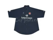 巴黎 BLC 23SS Soccer Shirt 經典刺繡 足球短袖襯衫