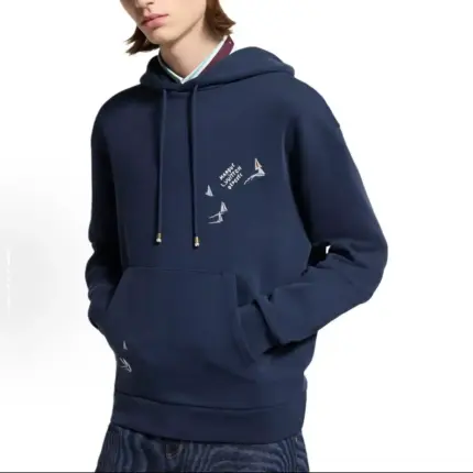 【預售】【雙11新品】1V 25FW 帆船字母刺繡 後背大logo 連帽衛衣帽衫帽T長袖