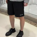 【預售】CELIN 25SS  字母logo 簡約素色 防潑水 透氣速乾短褲休閒褲海灘褲
