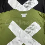 WTAPS 23SS CROSS SS COTTON 背後交叉 塗鴉禁穿 短袖圓領T恤