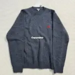 【預售】LOWE 24FW 羊毛羊絨 經典刺繡 圓領毛衣衛衣大學T長袖 針織