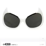 【現貨】【原單】巴黎 BLC 23SS Gotham Cat 秀款 貓眼惡魔 板材太陽眼鏡 墨鏡 鏡框