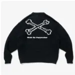 WTAPS 22AW ARMT SWEATER POLY.X3.0 骨頭 圓領 針織衫 毛衣