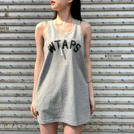 WTAPS 22SS 經典logo 字母 休閒背心 吊嘎 內搭打底 cityboy 無袖