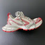 【預售】巴黎 BLC 3XL 時尚復古作舊 增高 老爹鞋 休閒鞋 XXXL 白紅