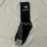 【現貨】巴黎 BLC 23SS Sporty B Logo Socks 雙鉤 襪子 中筒襪 毛巾底