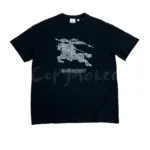 BR 23SS 馬術騎士 戰馬刺繡 logo 短袖T恤