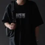 【預售】Sup 24SS week19 Paris Tee 胸前字母logo 短袖T恤 黑/白