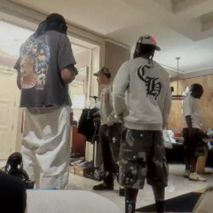 【預售】【福利回饋】Chrome Hearts 25SS 三十字架植絨印花 後背梵文字母 圓領衛衣大學T CH 克羅心