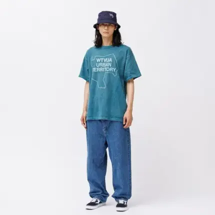 【預售】WTAPS 25SS 813/SS/COTTON. 水洗蠟染 大logo 短袖T恤