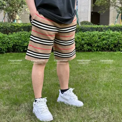 BR 20SS 經典條紋 羊毛針織 短褲 休閒褲 運動褲