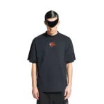 【預售】巴黎 BLC 25SS 秀款 膠帶 繃帶logo 水洗做舊 短袖T恤 黑色/藍色