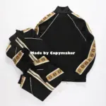 GUCC 經典 雙G 織帶 ３Ｍ反光 針織套裝 夾克 外套 長褲 休閒褲