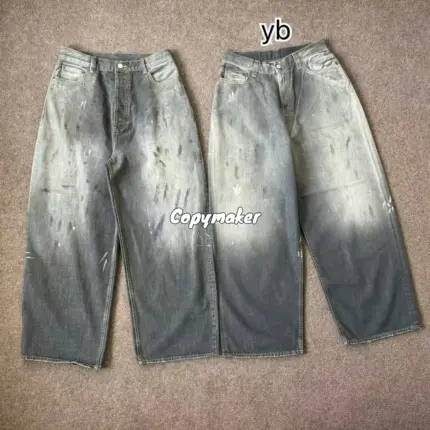 【現貨】Acne Studios 24SS Super Baggy 廓形 水洗石墨白漸層黑灰 2023M 寬鬆牛仔褲長褲工裝褲