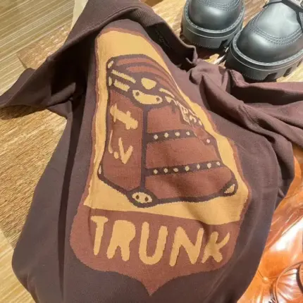 1V 24SS Nigo合作系列 秀款硬箱行李箱寶箱花朵 針織短袖T恤 菲董