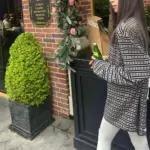 【現貨】Chrome Hearts 23SS 條紋Logo刺繡 長袖Polo衫T恤 CH克羅心 空哈