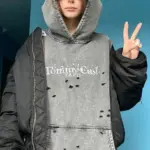 Maison Margiela Tommy Cash 馬吉拉 聯名做舊水洗破壞 帽T連帽衛衣 mm6