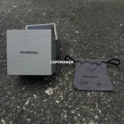 【現貨】【全套包裝】巴黎 BLC 雙B鎖扣BB字母 經典款 帶鑽 鈦鋼 耳環耳釘