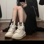 【預售】Rick Owens DRKSHDW x Converse turbodrk weapon 聯名 真皮 高筒復古籃球鞋 休閒鞋