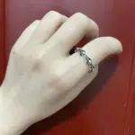 【現貨】Chrome Hearts 魚骨花環 白銅/純銀 戒指 克羅心