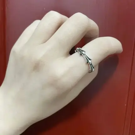 【現貨】Chrome Hearts 魚骨花環 白銅/純銀 戒指 克羅心