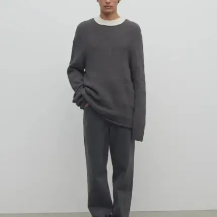 【現貨】【過驗】THE ROW 25SS Ross 素色直筒牛仔褲工裝褲休閒褲 古舊黑