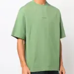 【現貨】Acne Studios 22FW 經典小logo 微標印花字母 簡約 圓領純棉短袖T恤