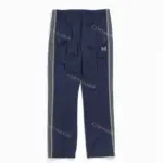 Needles 22SS Butterfly Regular Track Pants 蝴蝶刺繡 復古織帶 休閒褲 直筒褲 運動褲 深藍