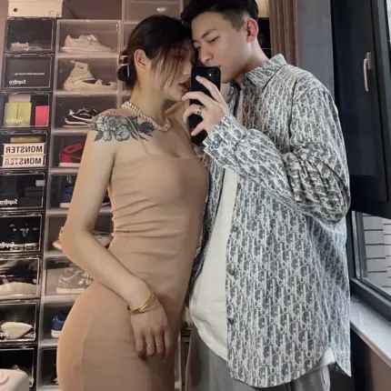 【現貨】D1OR 20FW Oblique 滿版logo 滿印 牛仔襯衫夾克外套 藍色