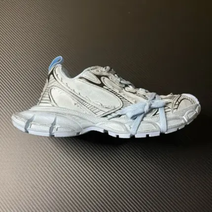 【預售】巴黎 BLC 3XL 時尚復古作舊 增高 老爹鞋 休閒鞋 XXXL 牛仔淺藍