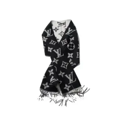 1V 滿版logo 雙面 經典款 純羊毛 圍巾 披肩 三色