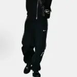 【預售】Sup x NK SS25 聯名 大勾勾鉤子 長褲休閒褲棉褲衛褲 黑色/灰色