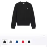 CELIN 22FW 素色小logo刺繡 圓領毛衣衛衣大學T長袖 針織