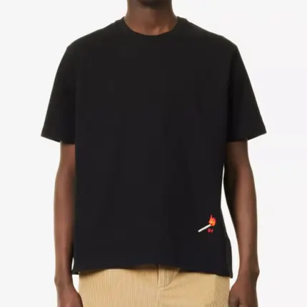 【預售】BV家 25SS 小火把刺繡  素色簡約 重磅 短袖T恤