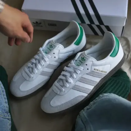 【預售】KITH x AD originals Samba 聯名 灰白綠 休閒鞋板鞋運動鞋