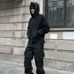 FARFROMWHAT 23SS 素色水洗做舊 連帽外套連帽衛衣夾克 Far Archive