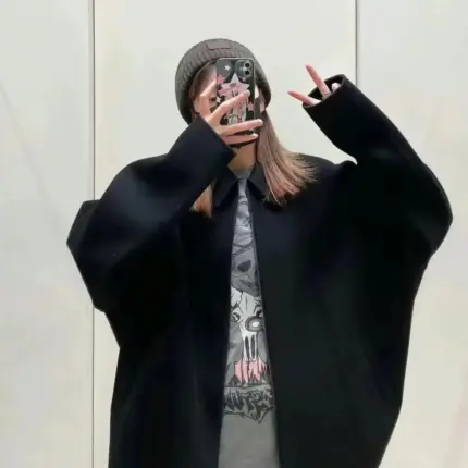 【現貨】Acne Studios 23FW 羊毛混紡 素色簡約 針織拉鍊夾克外套短版