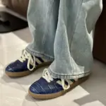 【預售】Wales Bonner x AD originals Samba 聯名鱷魚壓紋 休閒鞋板鞋運動鞋 jH9825 jH9826