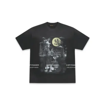 DREW HOUSE 22FW Full Moon 滿月野狼 水洗作舊 短袖 T恤