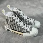 【預售】D1OR B23 oblique 經典老花 科技面料 高筒帆布鞋 休閒鞋 板鞋