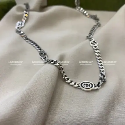 GUC 21SS Interlocking G Necklace 經典雙G 古巴項鍊 吊墜
