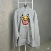 【預售】Human Made x POKEMON MADE 25FW 聯名 皮卡丘印花 寶可夢 連帽衛衣帽T帽衫