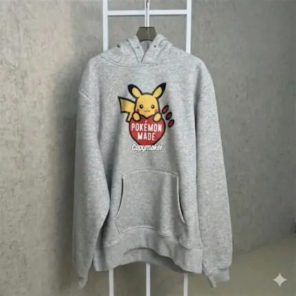 【預售】Human Made x POKEMON MADE 25FW 聯名 皮卡丘印花 寶可夢 連帽衛衣帽T帽衫