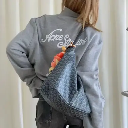 【預售】【雙11福利】Acne Studios 25FW 刺繡logo字母 立領拉鍊夾克外套 短寬baggy