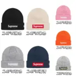 【現貨】SUP x New Era 24FW Box Logo Beanie 經典毛帽冷帽毛線帽帽子