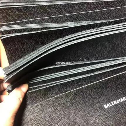 【現貨】【過驗】巴黎 BLC 經典字母logo 頭層牛皮 八卡皮夾錢包卡包 黑色 簡約