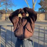 【福利回饋】巴黎 BLC 23FW 3B Sports Bomber Jacket 輕盈 Ma-1 飛行外套連帽夾克