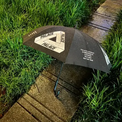 PALACE 22FW Shop Umbrella Black 三角logo 碳纖維 雨傘洋傘